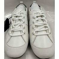 MICHAEL KORS KEELY TRAINER 43S6KLFS1L WOMENS SIZE 7.5 OPTIC WHITE SNEAKERS
