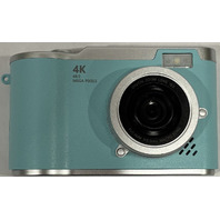 ALTODAS LK-007 DIGITAL CAMERA LIGHT GREEN W/ POWER CORD ADAPTER AND 32GB STORAGE