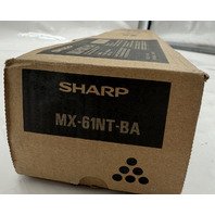SHARP GENUINE MX-61NT-BA INK CARTRIDGE TONER COLOR BLACK