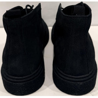 ALDO TORRO 001-001-031 17258795 MENS SIZE 9.5 EU 42.5 BLACK LEATHER CHUKKA BOOTS