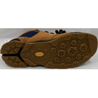 DANNER FREE SPIRIT 37534 MENS SIZE 10 D BROWN/NAVY WATERPROOF OUTDOOR BOOTS