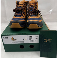 DANNER FREE SPIRIT 37534 MENS SIZE 10 D BROWN/NAVY WATERPROOF OUTDOOR BOOTS