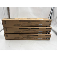LOT OF 3 TONER CARTRIDGE GROUP-MX-60 BLACK FOR SHARP MX-2630, 3050, 3070, 3550