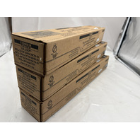 LOT OF 3 TONER CARTRIDGE GROUP-MX-60 BLACK FOR SHARP MX-2630, 3050, 3070, 3550