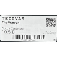 TECOVAS THE WARREN MENS SIZE 10.5 D COCOA CARPINCHO COWBOY BOOTS