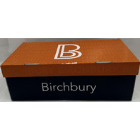 BIRCHBURY BRAMFORD MENS SIZE 14 WALNUT BROWN WIDE TOE BAREFOOT LEATHER SNEAKERS