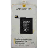 AMPSENTRIX REPLACEMENT BATTERY COMPATIBLE FOR TOUCH 5/6/7 3.8V 1150 MAH 4.37 WHR
