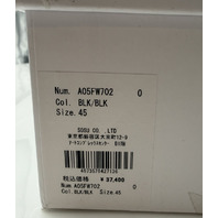 MAISON MIHARA YASUHIRO "HANK" OG SOLE LOW TOP SNEAKER A05FW702 SIZE 45 US 11.5