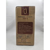 JYX T17T WIRELESS KARAOKE MACHINE WITH DYNAMIC SOUND AND LIGHTS 2 MICS