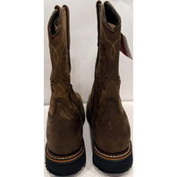 THOROGOOD 804-4337 11" STUD HORSE WORK WESTERN COMPOS TOE MENS SZ 9.5 2E BOOTS