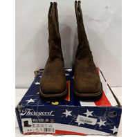 THOROGOOD 804-4337 11" STUD HORSE WORK WESTERN COMPOS TOE MENS SZ 9.5 2E BOOTS
