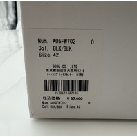 MAISON MIHARA YASUHIRO "HANK" OG SOLE LOW TOP SNEAKER A05FW702 SIZE 42 US 9