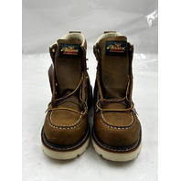 THOROGOOD 804-4375 6" CRAZY HORSE AMERICAN HERITAGE STEEL TOE MENS SZ 7 D BOOTS