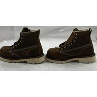 THOROGOOD 804-4375 6" CRAZY HORSE AMERICAN HERITAGE STEEL TOE MENS SZ 7 D BOOTS