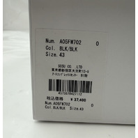 MAISON MIHARA YASUHIRO "HANK" OG SOLE LOW TOP SNEAKER A05FW702 SIZE 43 US 10