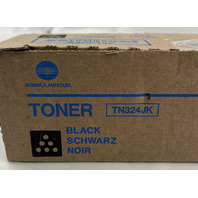 KONICA MINOLTA GENUINE TONER TN324JK A8DA13C BLACK PRINTER TONER CARTRIDGE