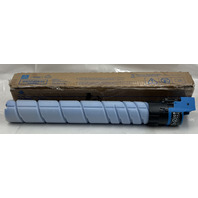 KONICA MINOLTA GENUINE TONER TN328C AAV8430 CYAN PRINTER TONER CARTRIDGE