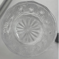 TINANA WHISKEY DECANTER SET PATTERNED CRYSTAL GLASSES WITH CLIPS AND ICE MOLD