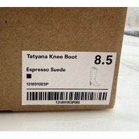 REFORMATION WOMEN'S TATYANA SUEDE KNEE BOOT COLOR ESPRESSO 1318910ESP SIZE 8.5