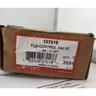 BELL & GOSSETT 2GP1 SA-1" NPT STRAIGHT ANGLE FLO-CONTROL VALVE 107018