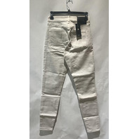 G-STAR SHAPE SKINNY SUPERSTRETCH WHITEBAIT SKINNY JEANS 26W X 30L