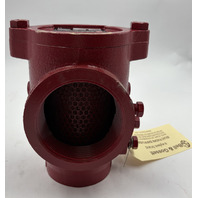 BELL & GOSSETT 115174 SUCTION DIFFUSER DB-3Z 3X2 NEW COLOR RED