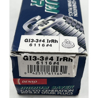 4* DENSO GAS/CO-GENERATION IRIDIUM 4-PACK SPARK PLUGS IRIDIUM SAVER GI3-3#4 IRRH