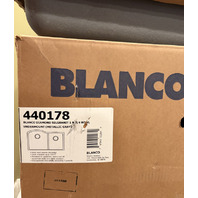 BLANCO 440178 DIAMOND SILGRANIT 60/40 UNDERMOUNT SINK METALLIC GRAY 32" x 21" x 9.5"
