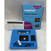 MAGICJACK VOIP ADAPTER MAGIC-IN & MAGIC-OUT FOR UNLIMITED US & CANADA CALLS