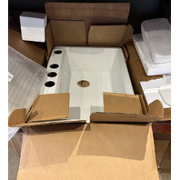 KOHLER 5871-1A2-0 RIVERBY SINK SR 1 HOLE CAST IRON KITCHEN SINK WHITE