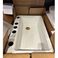 KOHLER 5871-1A2-0 RIVERBY SINK SR 1 HOLE CAST IRON KITCHEN SINK WHITE