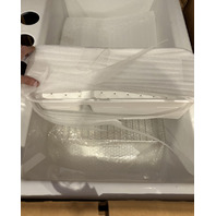 KOHLER 5871-1A2-0 RIVERBY SINK SR 1 HOLE CAST IRON KITCHEN SINK WHITE