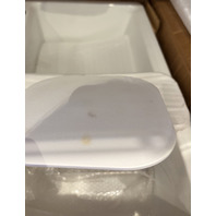 KOHLER 5871-1A2-0 RIVERBY SINK SR 1 HOLE CAST IRON KITCHEN SINK WHITE