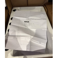 KOHLER 5871-1A2-0 RIVERBY SINK SR 1 HOLE CAST IRON KITCHEN SINK WHITE