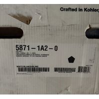 KOHLER 5871-1A2-0 RIVERBY SINK SR 1 HOLE CAST IRON KITCHEN SINK WHITE