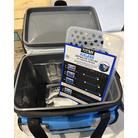 ARTIC ZONE TITAN ICELESS ZIPPERLESS COOLER 38 CAN HOLDER W ICE BLANKET AND LINER
