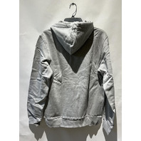 G-STAR DISTRESSED ORIGINALS HOODED SWEATER COLOR MEDIUM GREY ACID RED M MEDIUM