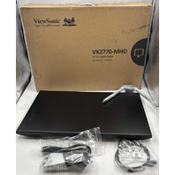 VIEWSONIC VX2770-MHD 27" LED BACKLIT DISPLAY COMPUTER MONITOR