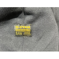 G-STAR LOGO SWEATSHIRT MU HODSON SWEATER IN COLOR SALUTE SIZE SMALL S DARK BLUE