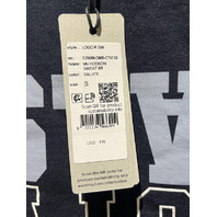 G-STAR LOGO SWEATSHIRT MU HODSON SWEATER IN COLOR SALUTE SIZE SMALL S DARK BLUE