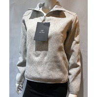 ARC'TERYX WOMEN'S COVERT 1/2 ZIP NECK FLEECE PULLOVER GREY X000010586 SZ MEDIUM