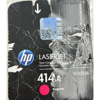 HP GENUINE 414A W2023A MAGENTA LASERJET TONER CARTRIDGE