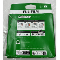 FUJIFILM QUICKSNAP ONE-TIME USE CAMERA 2 CAMERAS W 27 EXPOSURES EACH 54 TOTAL