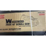WEN VARIABLE SPEED 2-DIRECTIONAL 16" SCROLL SAW WITH WORK LIGHT 3921