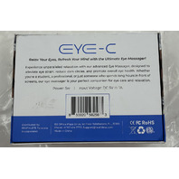 EYE-C RECHARGEABLE EYE MASSAGER W SMART AIR PRESSURE & HOT COMPRESS WHITE
