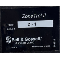 BELL & GOSSETT Z-1 109424 ZONETROL II ZONE PUMP CONTROLLER B91 XYLEM