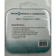 LOT OF 19 AH BRANDS 3.3FT TYPE C TO SYNC CABLE STURDY CABLE GRAY