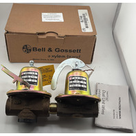 BELL & GOSSETT 6LFA5 W10197 DUAL UNIT VALVE 2E91 F-3 VALVE XYLEM