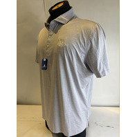 JOHNNIE-O MEN'S PERFOMANCE FEATHERWEIGHT PRO LIGHT GREY HURONIN JMP04690 FRA XL
