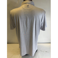 JOHNNIE-O MEN'S PERFOMANCE FEATHERWEIGHT PRO LIGHT GREY HURONIN JMP04690 FRA XL